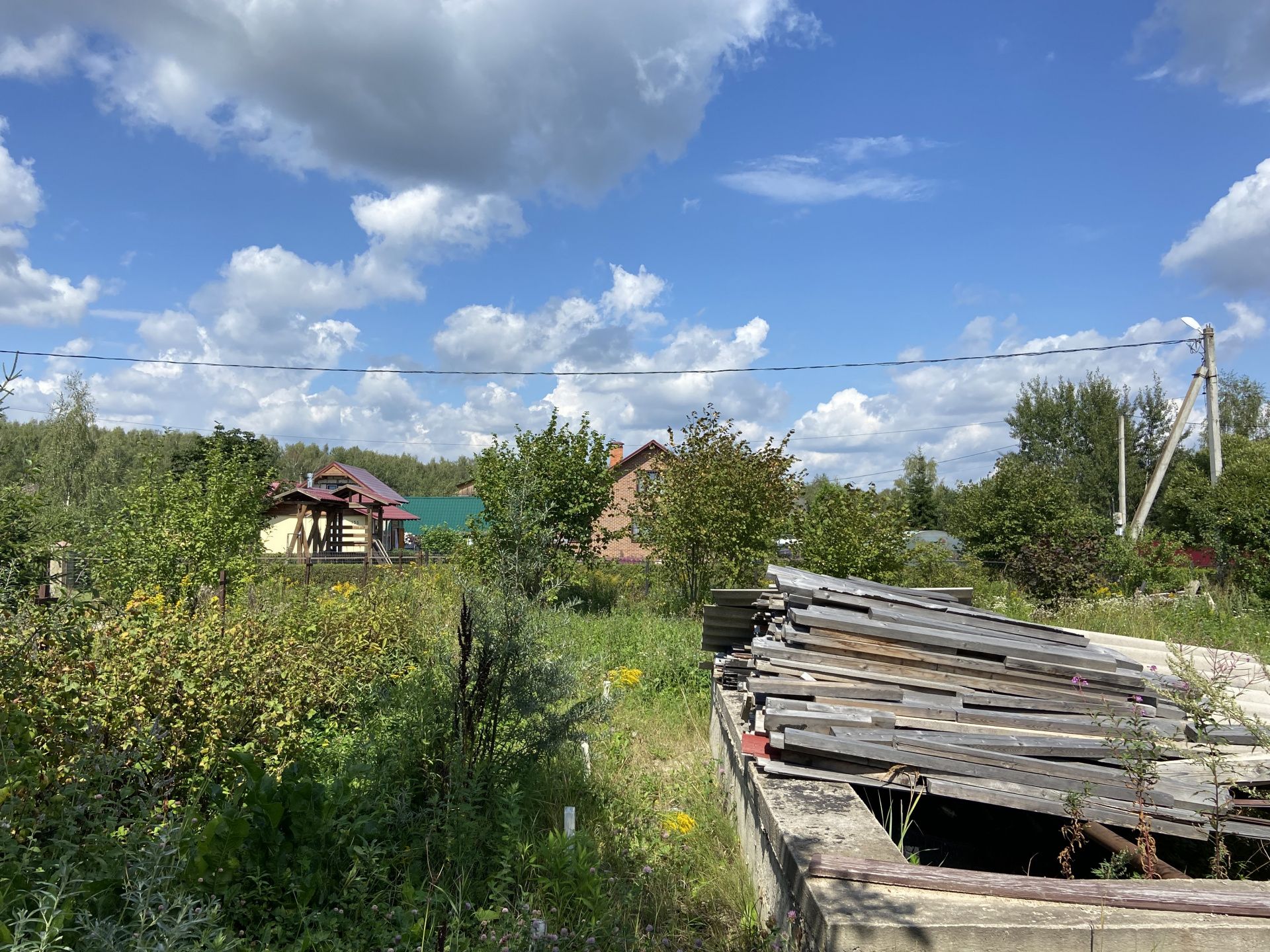 Земли сельхозназначения Московская область, городской округ Чехов, СНТ Ясное