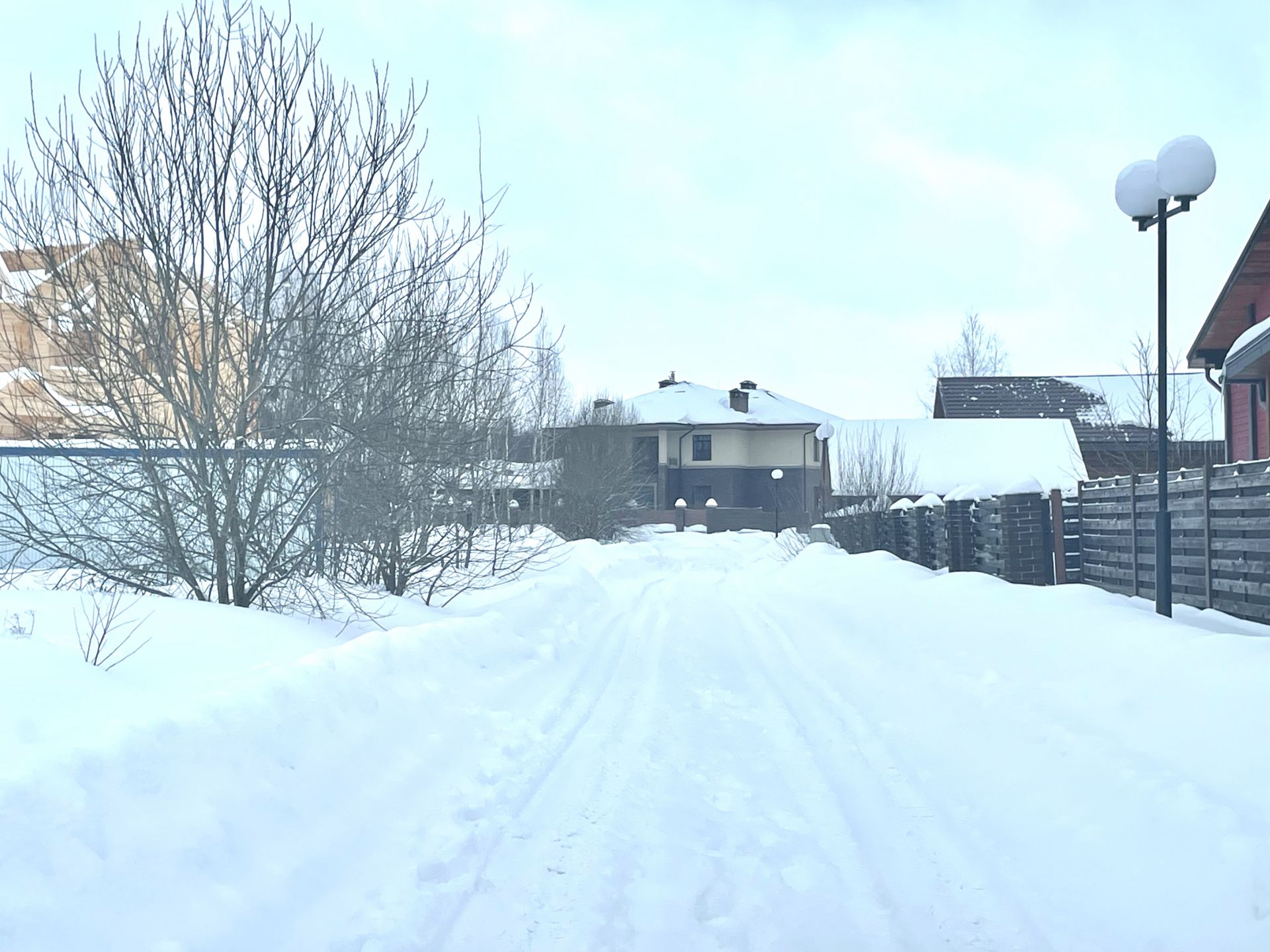 Земли сельхозназначения Московская область, городской округ Чехов, деревня Поповка, коттеджный посёлок Финская деревня