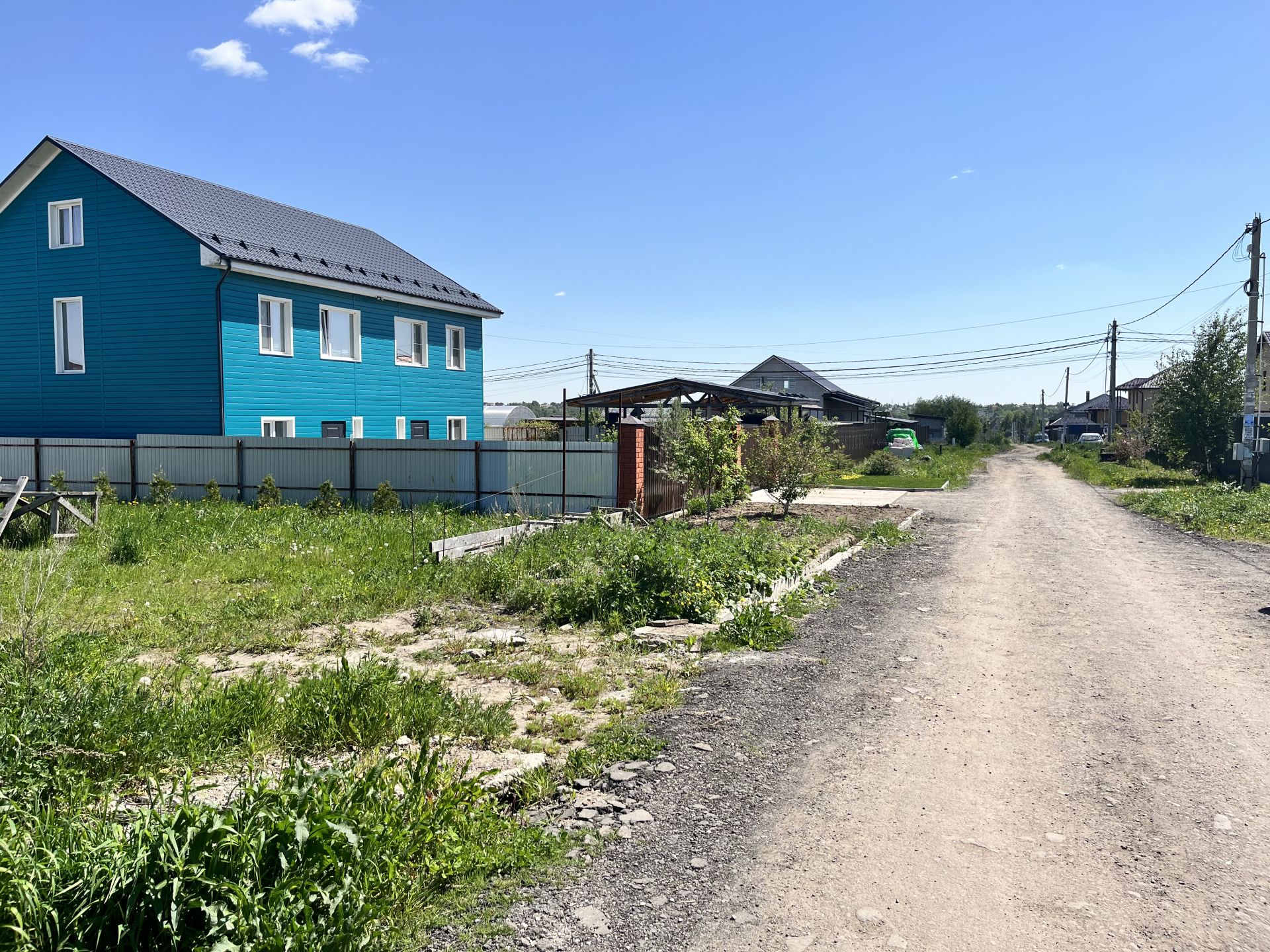 Земли сельхозназначения Московская область, Раменский городской округ, село Верхнее Мячково, коттеджный посёлок Солнечный берег
