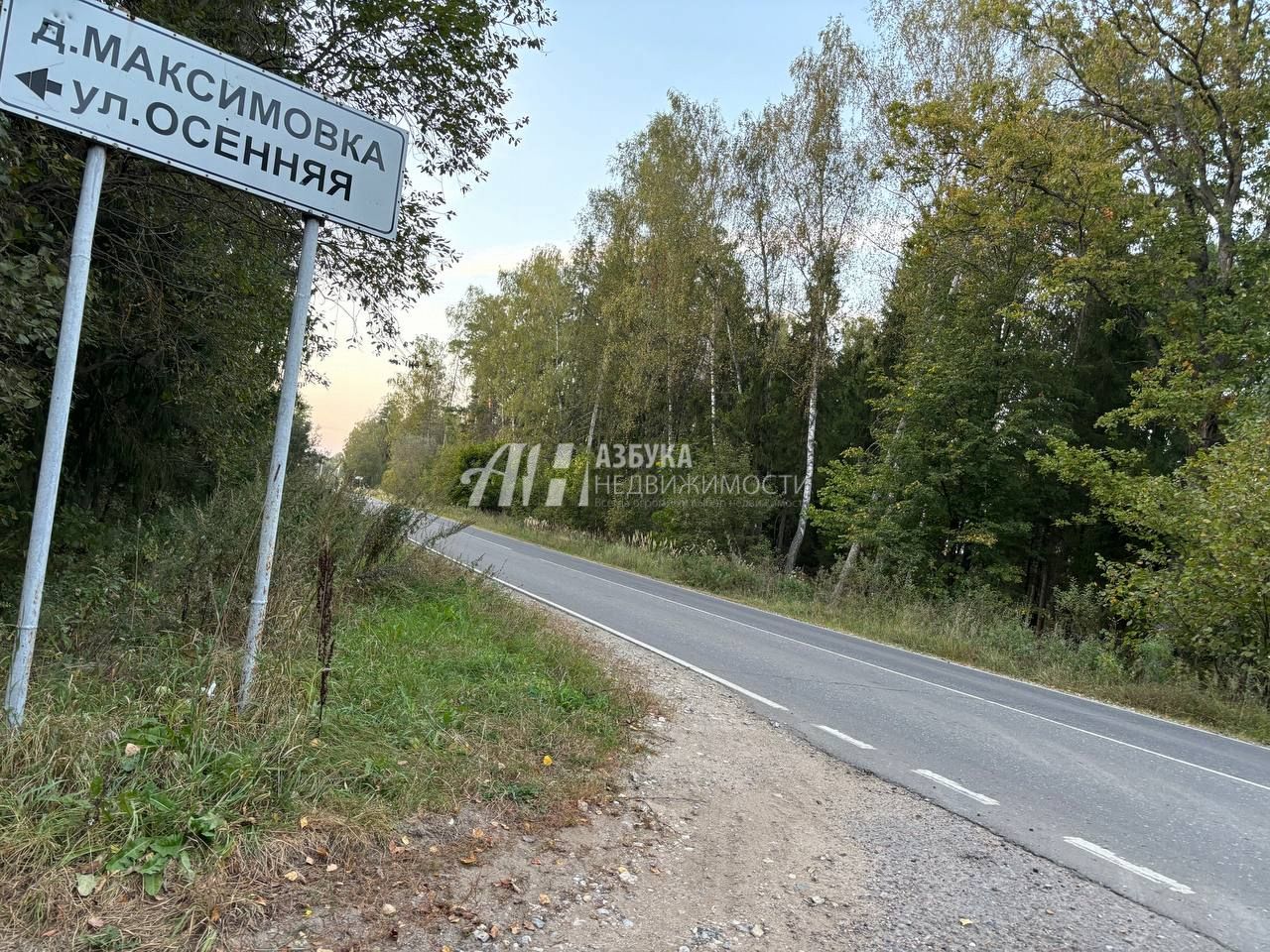 Земли поселения Московская область, городской округ Истра, деревня Максимовка