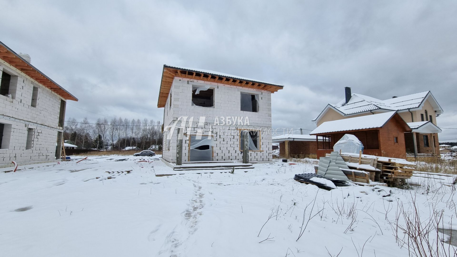 Дом Московская область, городской округ Пушкинский, деревня Алёшино, коттеджный посёлок Алёшинские Просторы