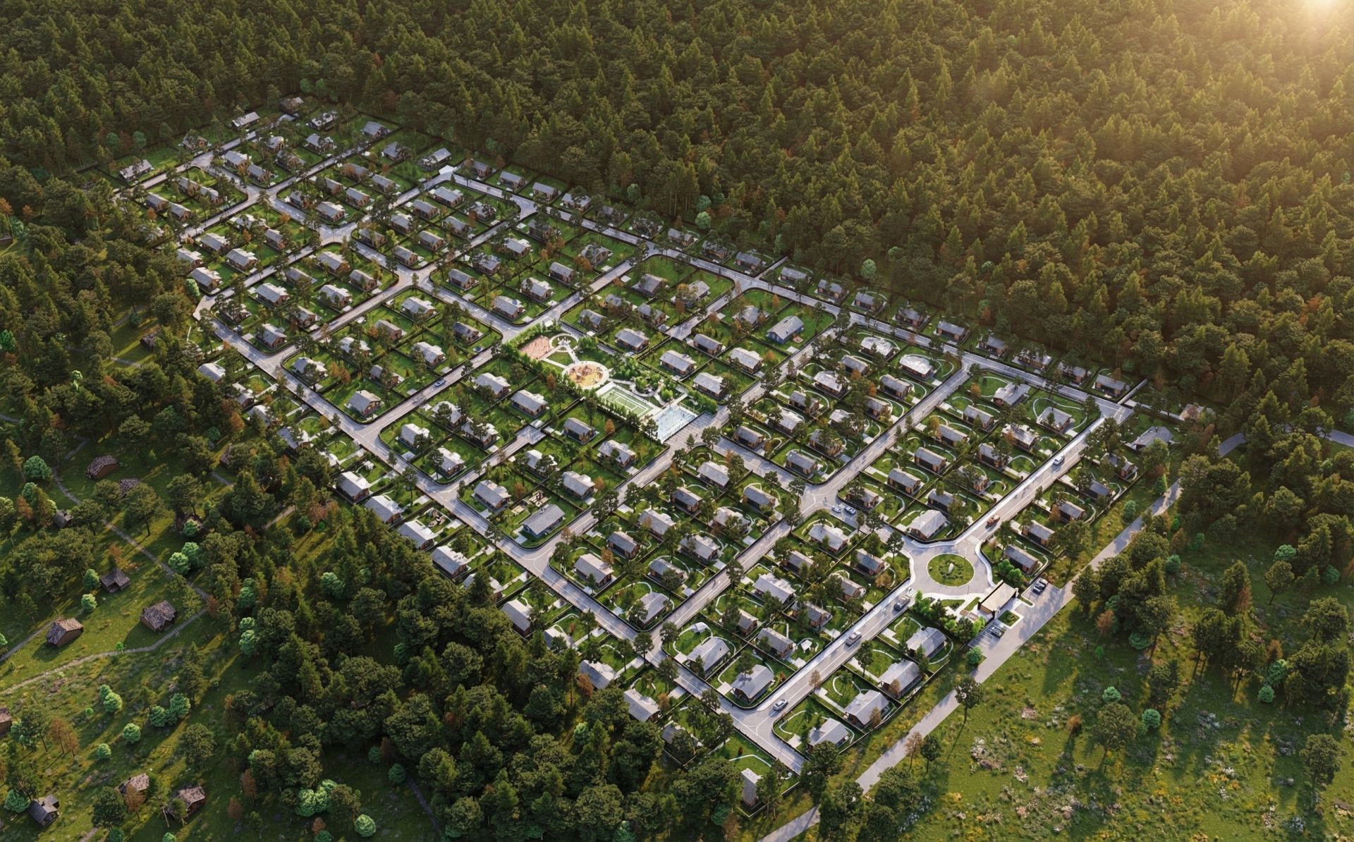 Земли сельхозназначения Московская область, д. Алехново, д. 129, КП Лесвиль