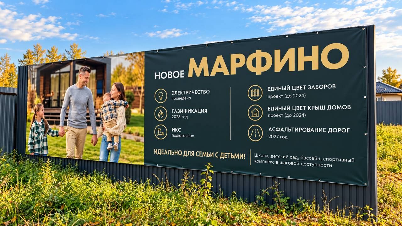 Земли поселения Московская область, городской округ Мытищи, село Марфино